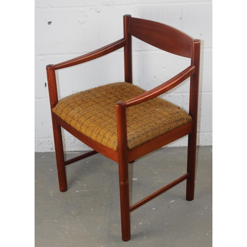 110 - 5 x Retro dining chairs in the manner of G-Plan