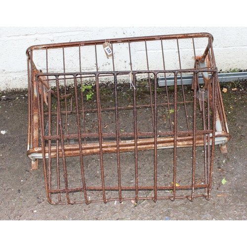 538 - 2 vintage hay racks