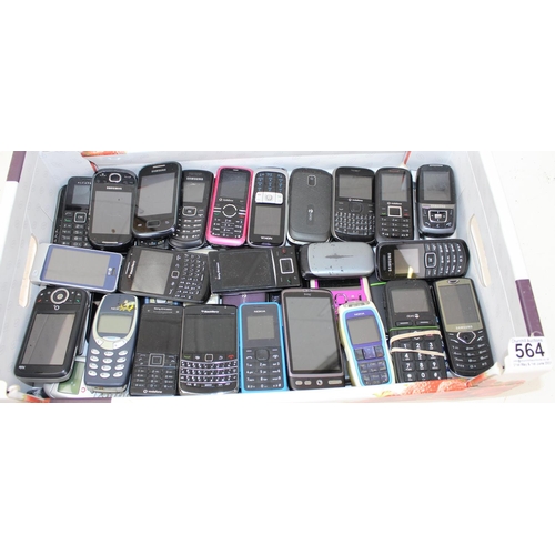 564 - Qty of mobile phones