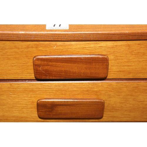 77 - Retro 5-drawer chest of drawers by White & Newton of Portsmouth