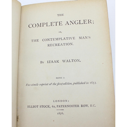 1524 - Books - The Art of Angling by Kenneth Mansfield in 3 volumes