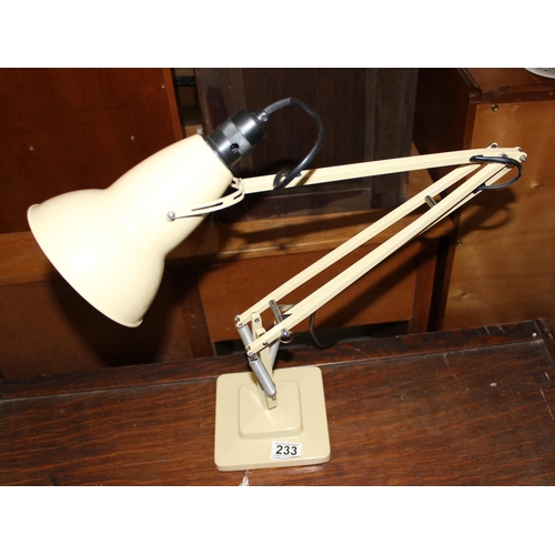 233 - Anglepoise style desk lamp