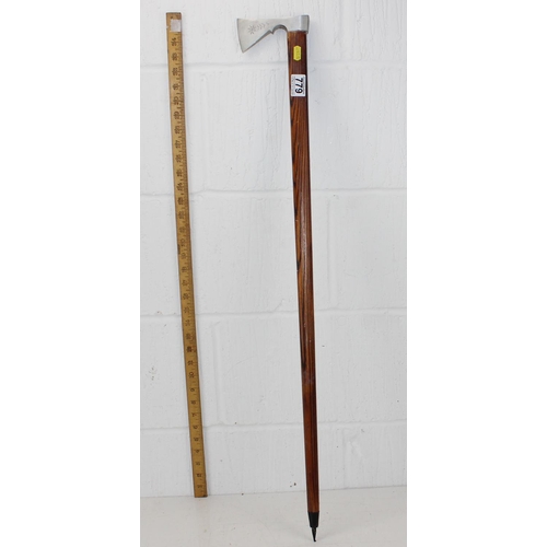 779 - Vintage ice axe/ walking stick