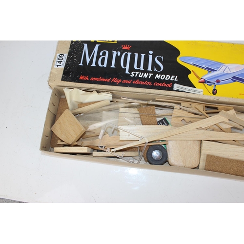 1409 - Vintage Keil Kraft Marquis Stunt Model kit and a Gipsy kit (2)