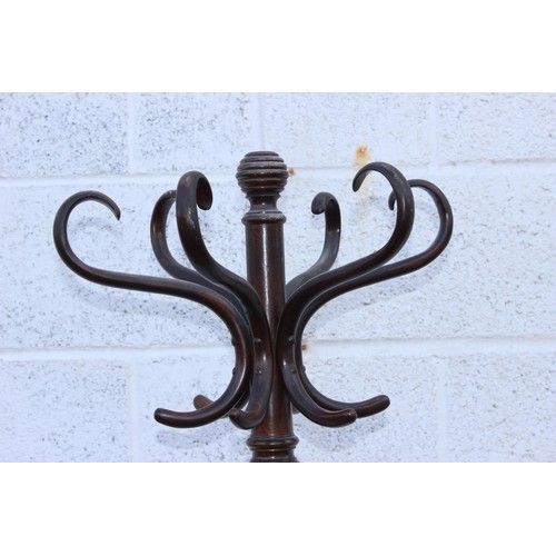 52 - A vintage bentwood coat stand