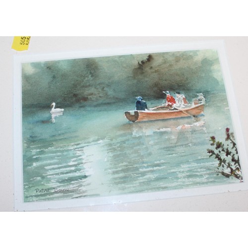 342 - 2 watercolours - 