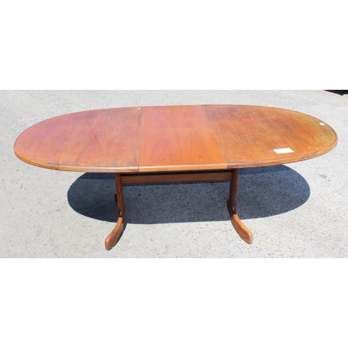 101 - Retro G-Plan Fresco teak extending dining table