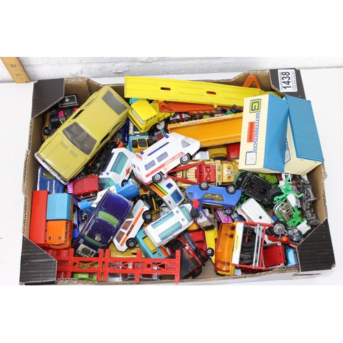 1438 - Qty of assorted toy vehicles - many Matchbox