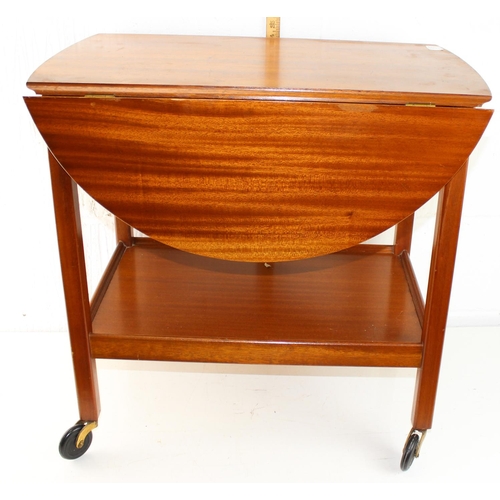 181 - Retro folding trolley table