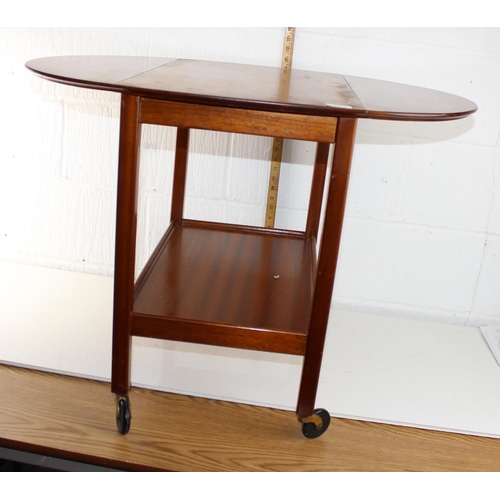181 - Retro folding trolley table
