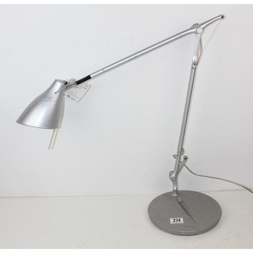 234 - A Nemo Italianaluce Leo Lupus desk lamp