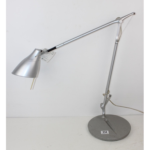 234 - A Nemo Italianaluce Leo Lupus desk lamp