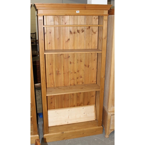 162 - Pine bookcase