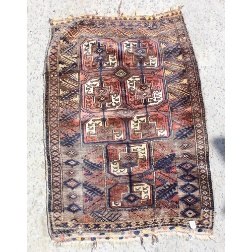 208 - Antique prayer rug