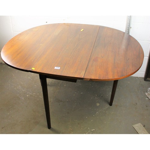 176 - Vintage drop leaf dining table