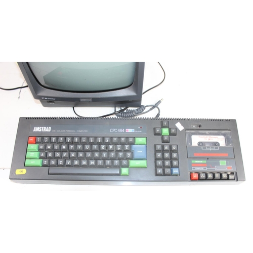 716 - Amstrad CPC 464 computer and GT-65 monitor