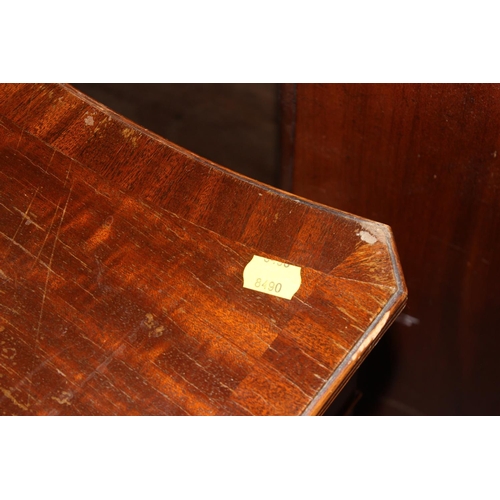 6 - A Victorian side table with inlaid marquetry vignette