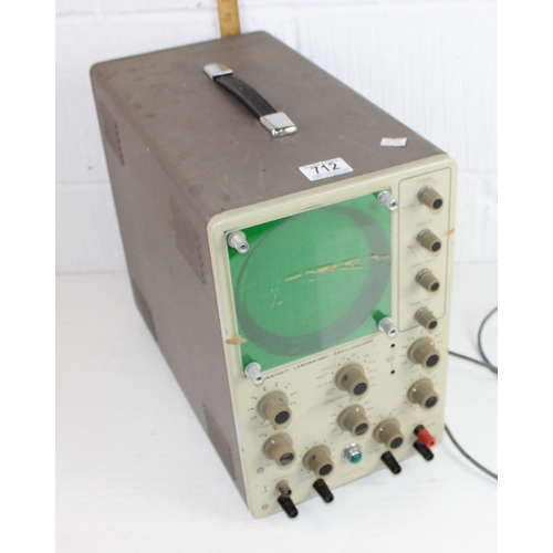 712 - Heathkit 10-18U Oscilloscope