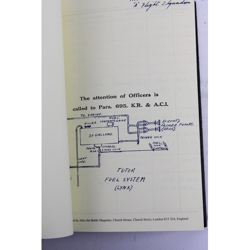 1013 - An exact facsimile copy of the Flying Log Book of Wing Commander Robert Stanford Tuck one of the Roy... 