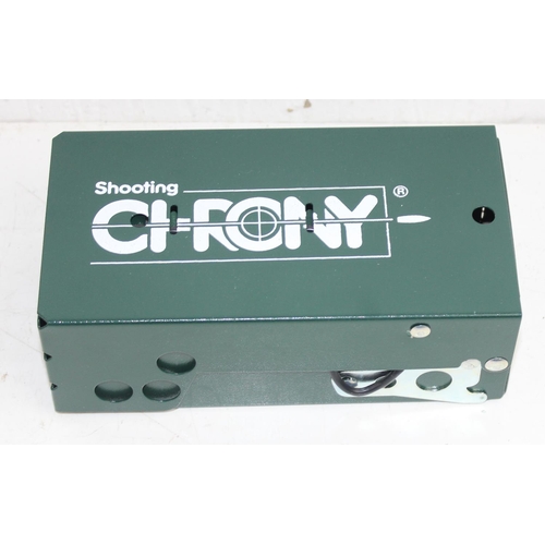 1025 - A Shooting Chrony F-1 projectile speed measurer