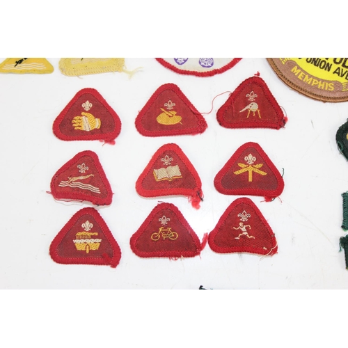 1300 - Qty of assorted Scout badges and patches