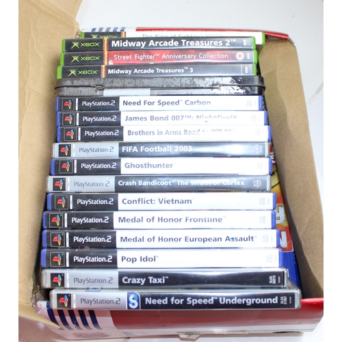 1441 - Qty of PlayStation 2 & Xbox games and accessories