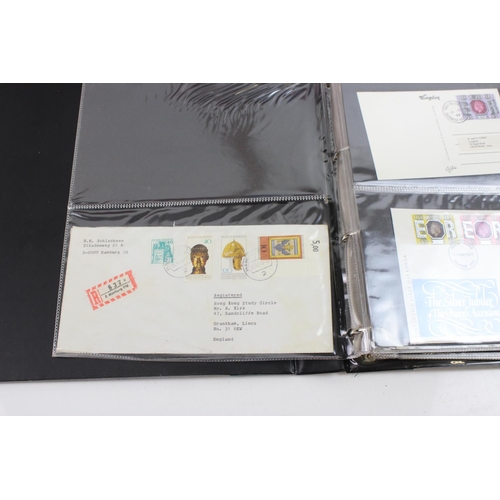 1531 - 4 albums of various stamps - mainly FDC