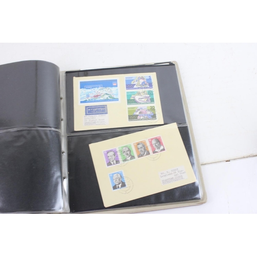 1531 - 4 albums of various stamps - mainly FDC