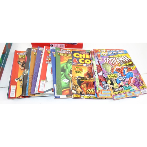 1533 - Large qty of comics - mainly Spiderman