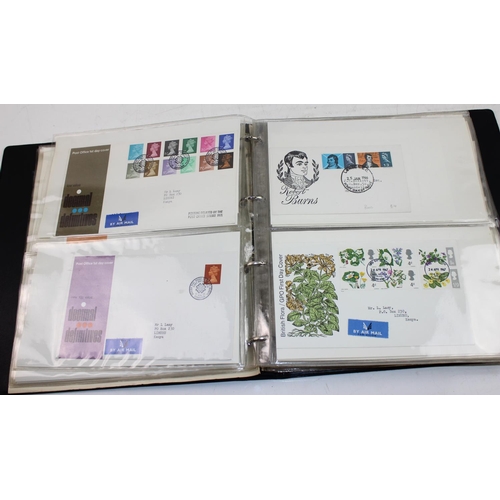 1538 - Stamps - GB FDCS in 2 albums (132 )