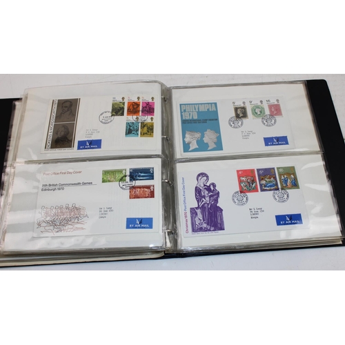 1538 - Stamps - GB FDCS in 2 albums (132 )