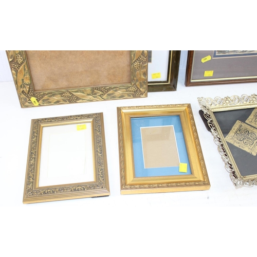 344 - Qty of assorted pictures and decorative frames to inc original pastel drawings