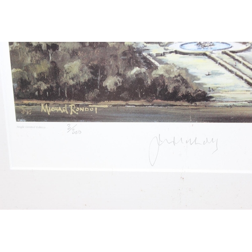 352 - Meteors Over Castle Howard by Michael Rondot - signed limited edition print