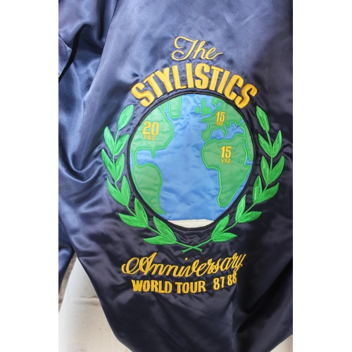 555 - The Stylistics 1987/88 World Tour Security jacket