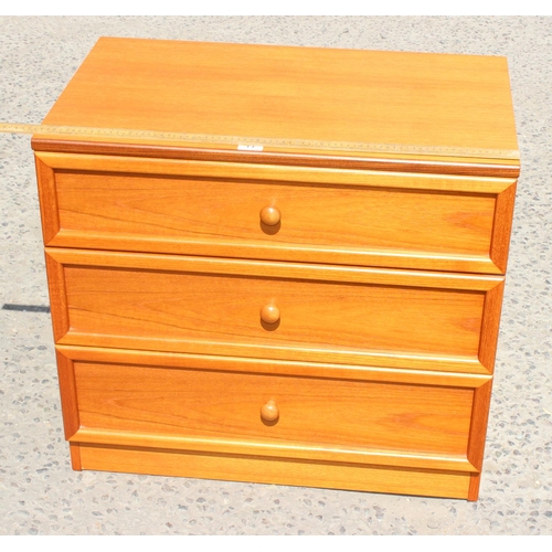 77 - G-Plan E Gomme retro 3 drawer chest of drawers