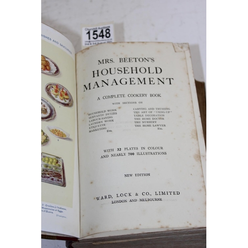 1548 - Mrs Beeton's Household Management book