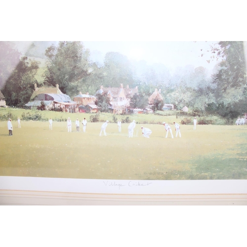 379 - Village Cricket - Roy Penny signed limited edition print