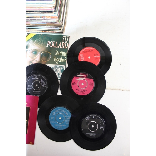 560 - Large qty of assorted LP and 7