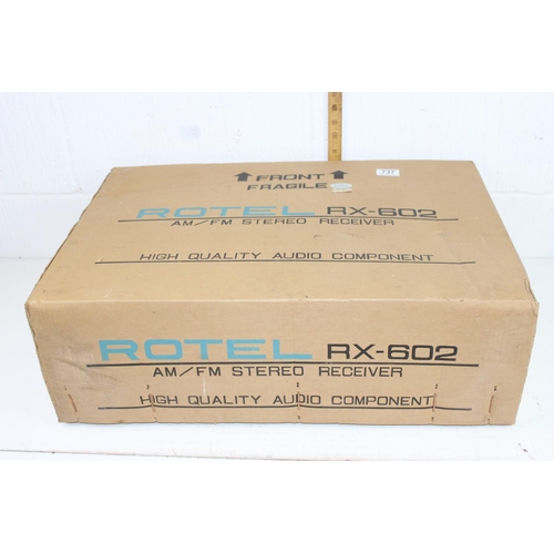 737 - Rotel RX-602 Stereo Amplifier/Receiver