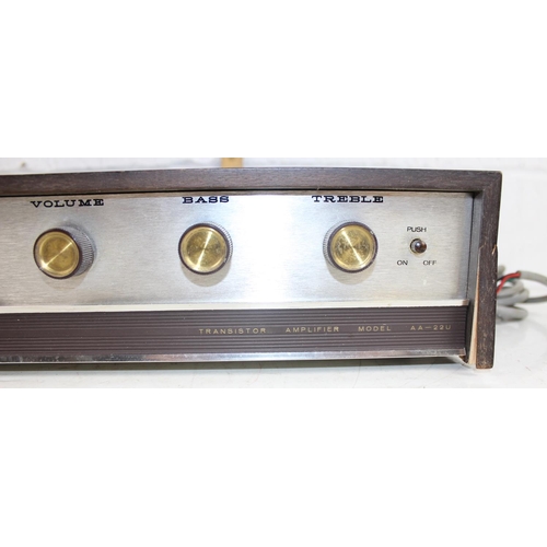 739 - Vintage HEATHKIT Model AA-22U Transistor Amplifier