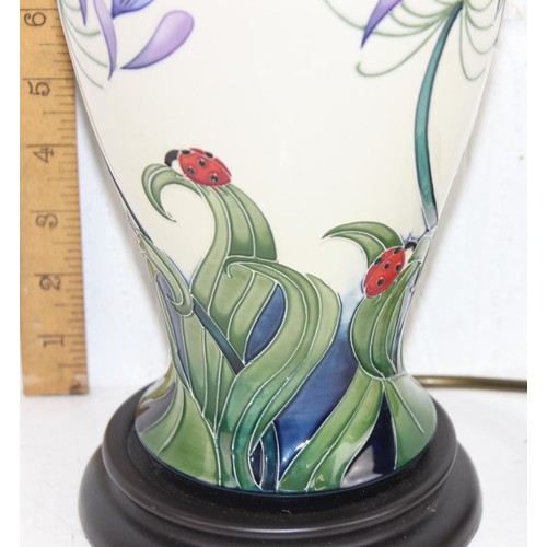 249 - Moorcroft table lamp in the 