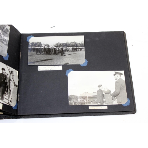 1053 - WW2 RAF medal group and 2 period photograph albums - mainly photographs of South Africa and Zimbabwe... 