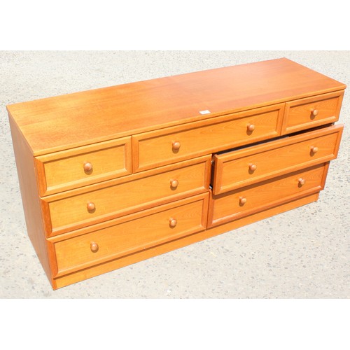 81 - G-Plan retro 3 over 2 over 2 chest of drawers