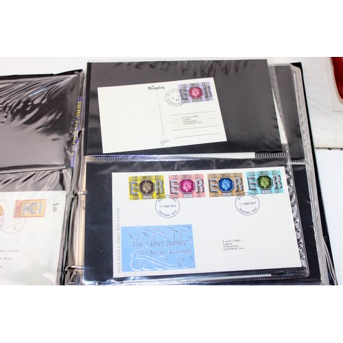 1531 - 4 albums of various stamps - mainly FDC