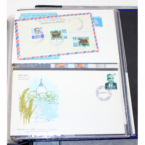 1531 - 4 albums of various stamps - mainly FDC