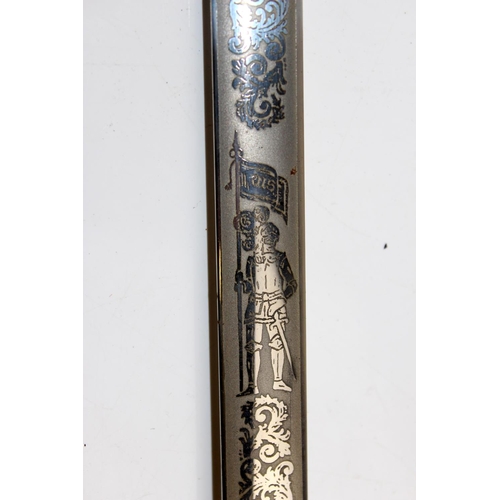 1045 - A pair of QEII period masonic ceremonial swords by Wilkinsons