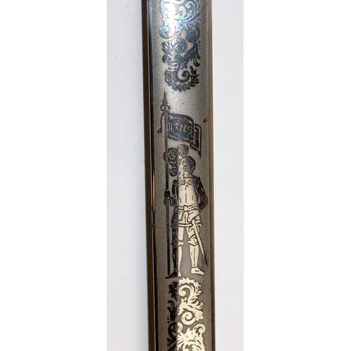 1045 - A pair of QEII period masonic ceremonial swords by Wilkinsons