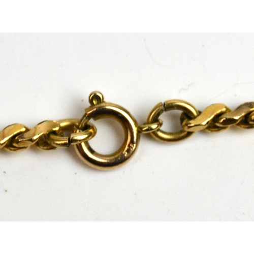 1265 - 9ct Gold chain - 9.1g