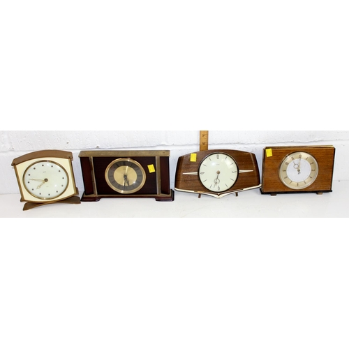 1402 - 10 assorted retro clocks