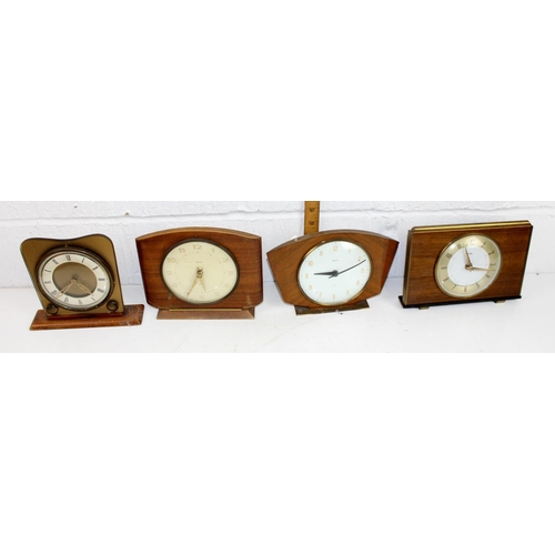 1402 - 10 assorted retro clocks